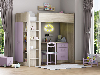 Кровать-чердак "Теремок 3" Кровать-чердак "Теремок 3"