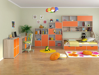 Детская комната ДЕЛЬТА Композиция  3 Детская комната ДЕЛЬТА Композиция  3