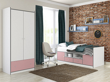 Детская комната ДЕЛЬТА Сильвер Композиция 22