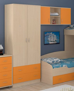 Шкаф+полка "Соня 3" Шкаф+полка "Соня 3"