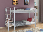 Кровать двухъярусная «Толедо» (Серый -  - Дуб молочный)